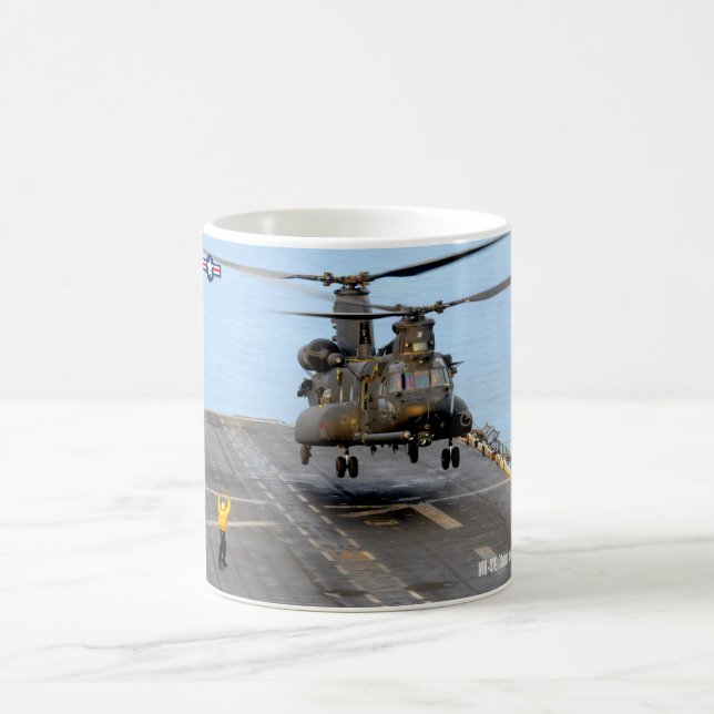 MH-47G CHINOOK COFFEE MUG (Center)