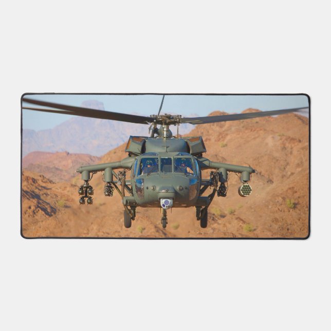 MH-60M BLACK HAWK DESK MAT (Front)