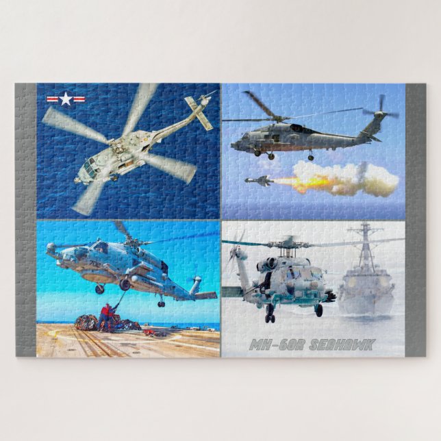 MH-60R SEAHAWK (20x30 INCH) Jigsaw Puzzle (Horizontal)