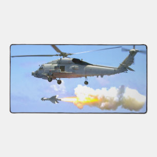 MH-60R SEAHAWK DESK MAT