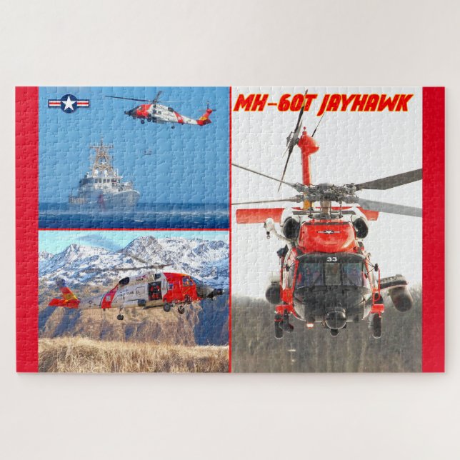 MH-60T JAYHAWK (20x30 INCH) Jigsaw Puzzle (Horizontal)