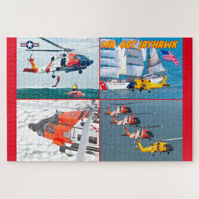 MH-60T JAYHAWK (20x30 INCH) Jigsaw Puzzle (Horizontal)