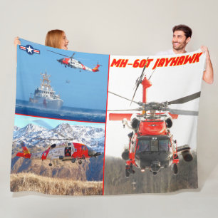 MH-60T JAYHAWK FLEECE BLANKET