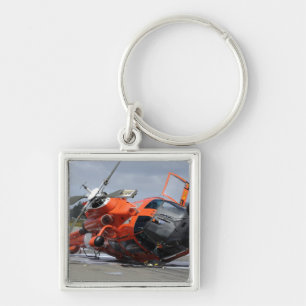 MH-65 Dolphin helicopter crashed at Arcata Airp Keychain