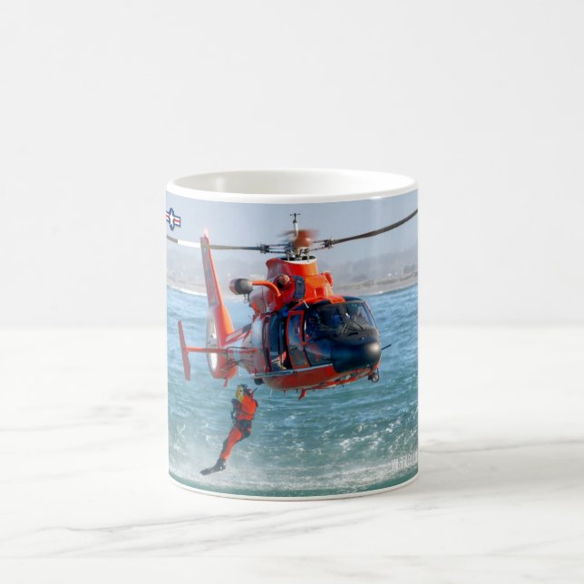 MH-65C DOLPHIN COFFEE MUG (Center)