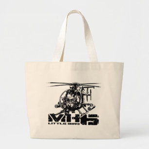 MH-6 Little Bird Jumbo Tote Bag