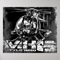 MH-6 Little Bird Poster