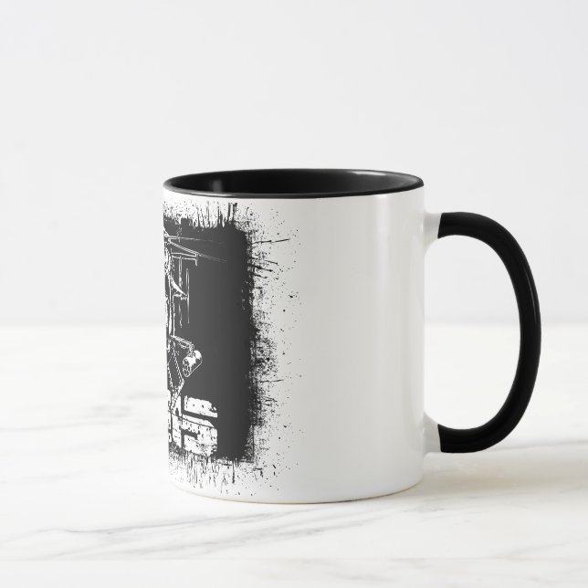 MH-6 Little Bird Ringer Coffee Mug (Right)