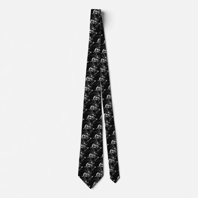 MH-6 Little Bird Tie (Front)