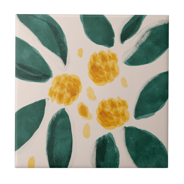 MHN Green and Yellow Tile Collection (Front)