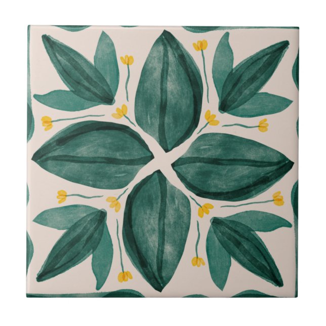 MHN Green and Yellow Tile Collection (Front)