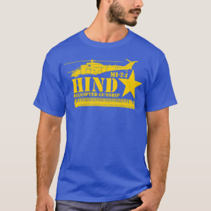 MI24 Hind Gunship  T-Shirt