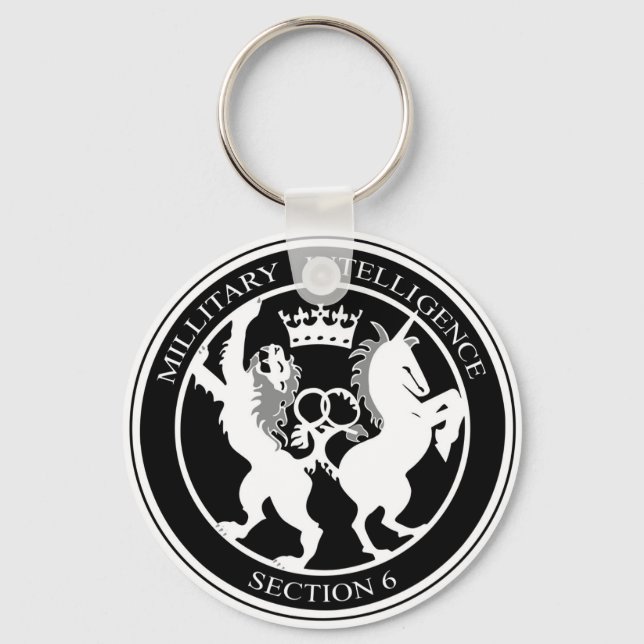 MI6 Logo Keychain (Front)