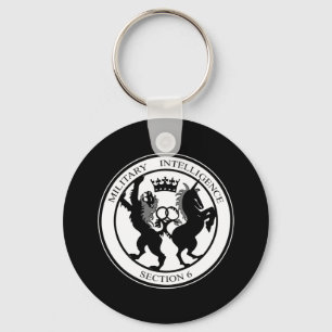 MI6 Logo Keychain