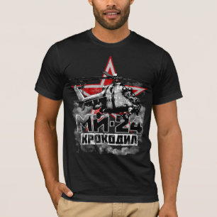 Mi-24 Soviet large helicopter T-Shirt