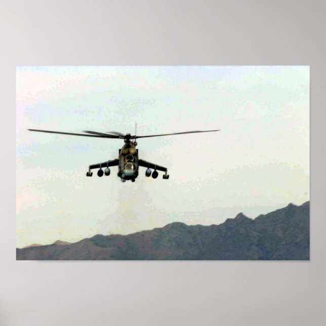 MI-35 Hind Poster (Front)