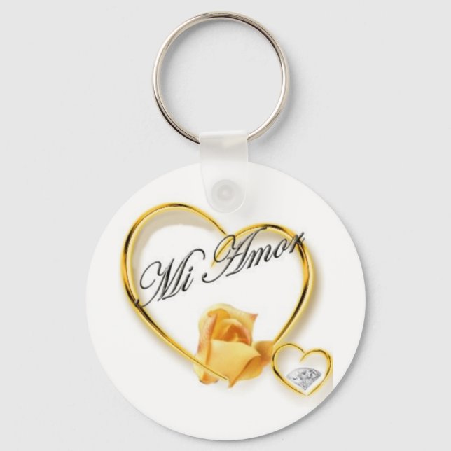 Mi Amor Keychain (Front)