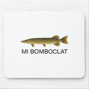Mi Bomboclat Funny Fish Jamaican Slang Graphic Mouse Pad