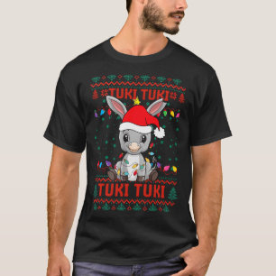 Mi Burrito Sabanero Mexican Tuki Tuki Latino Xmas  T-Shirt