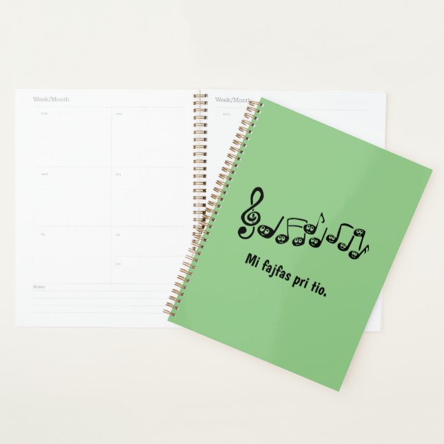 Mi fajfas pri tio. (Devant avec enveloppe)