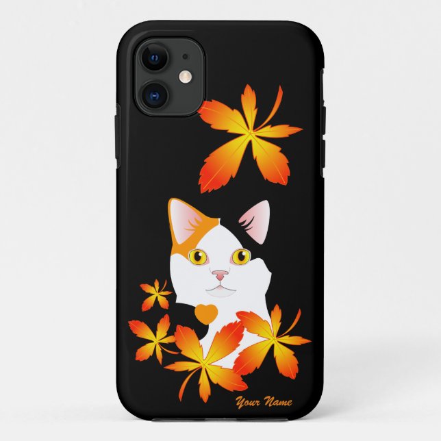 Mi-Ke Japanese Bobtail Cat Love case (Back)