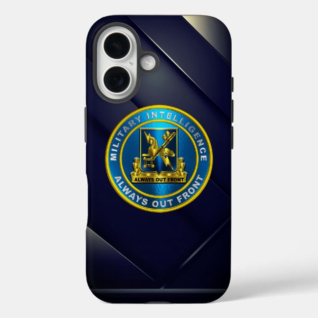 MI Military Intelligence  Case-Mate iPhone Case (Back)