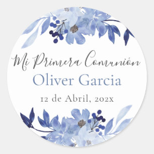 Mi Primera Comunion  Classic Round Sticker