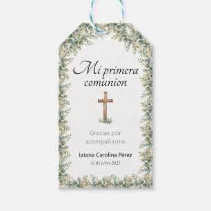 Mi Primera Comunion First Communion Gift Tags