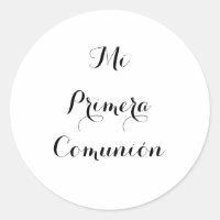 Mi Primera Comunión sticker