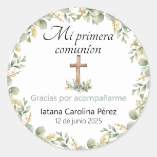 Mi Primera Comunion Stickers - First Communion