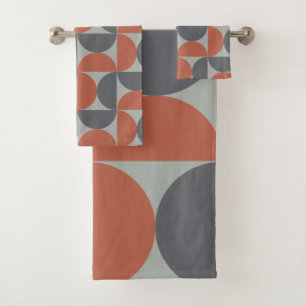 Mi-siècle moderne gris et argile