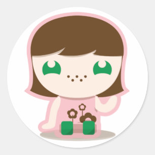 mia, boo & friends sticker