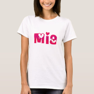 Mia in Hearts T-Shirt