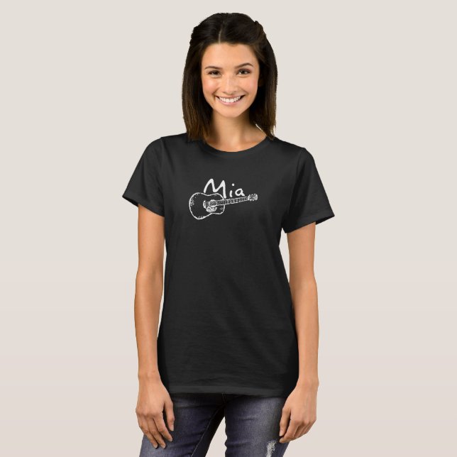 Mia Women's Dark T-shirt (Front Full)