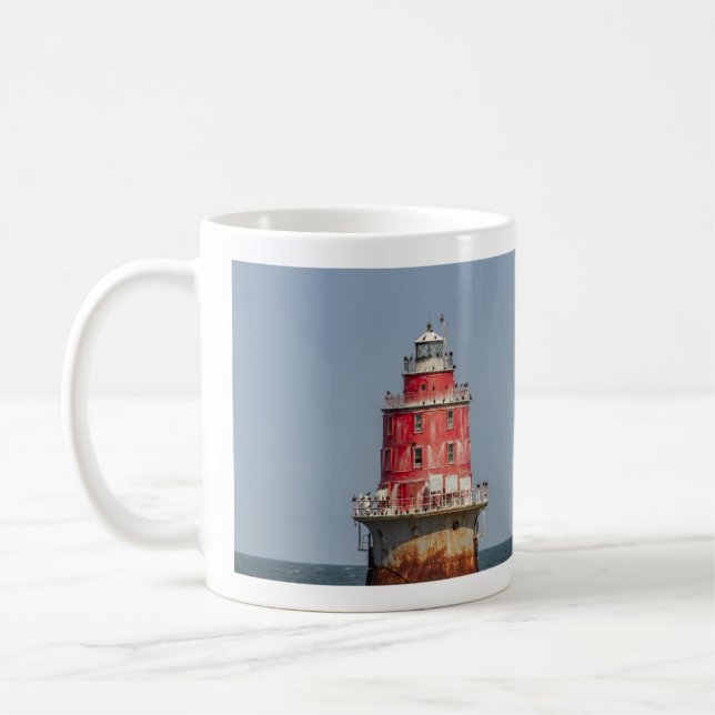 Miah Maull Shoal Lighthouse Coffee Mug (Left)