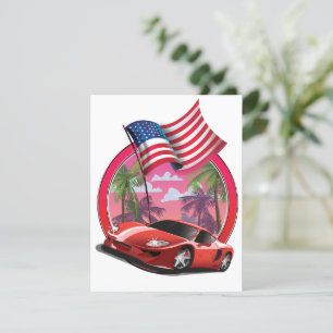 Miami 1990s Sports car