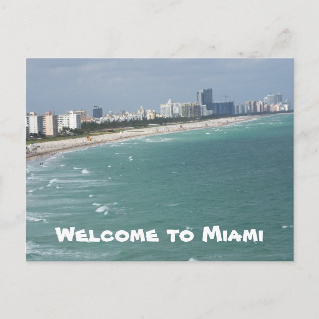 Miami 1 carte postale (Devant)