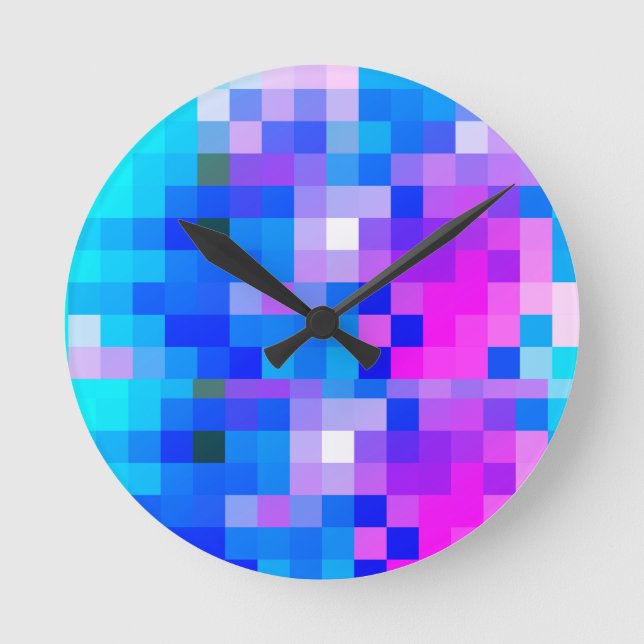 Miami Acrylic Wall Clock (Front)