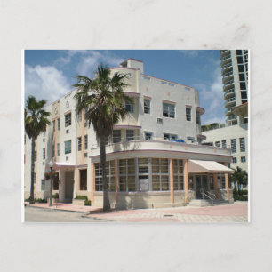 Miami Art Deco Postcard