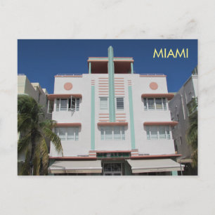 Miami Art Deco Postcard 7