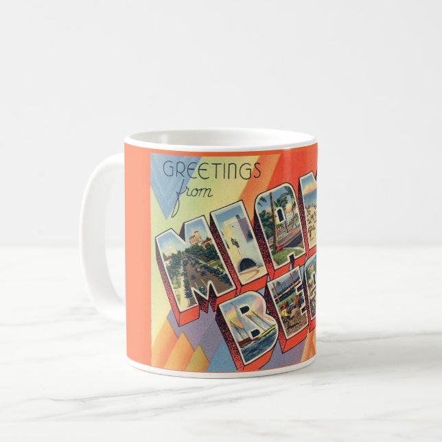 Miami Beach Coffee Mug (Front Left)