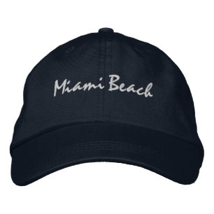 Miami Beach Florida Baseball Hat