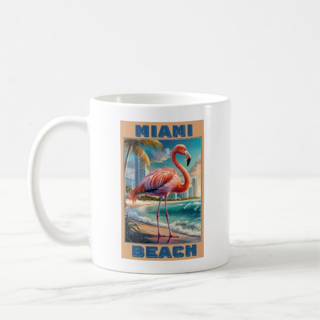 Miami Beach Florida Coffee Mug (Left)