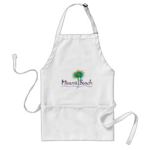 Miami Beach, Florida Cool Standard Apron