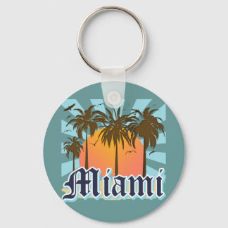 Miami Beach Florida FLA Keychain