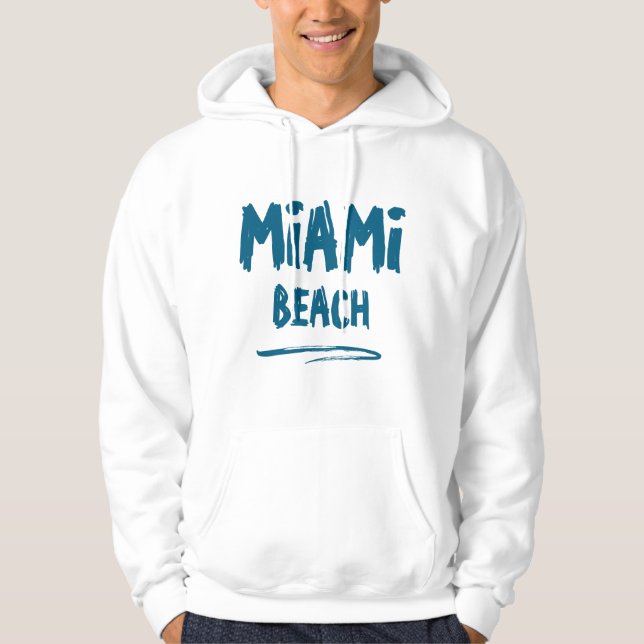 Miami Beach Florida Hoodie (Front)