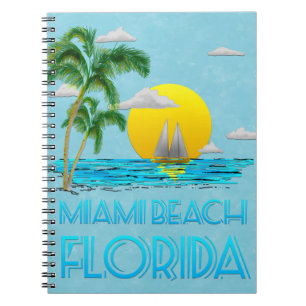 Miami Beach Florida Notebook