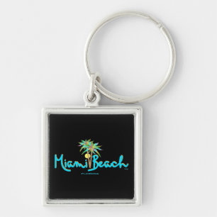 Miami Beach, Florida Palms Cool Key Chains