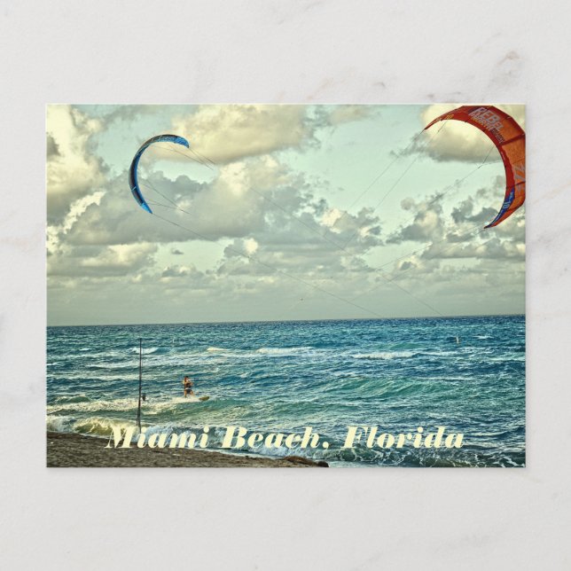 Miami Beach Florida Postcard (Front)