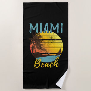 Miami Beach Florida Towel